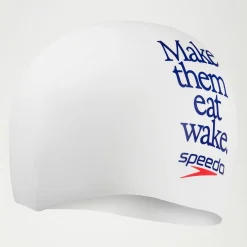 Adult Speedo Logo Cap White