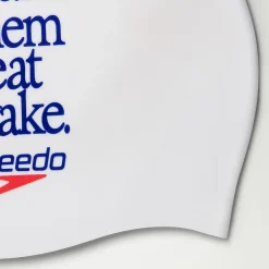 Adult Speedo Logo Cap White