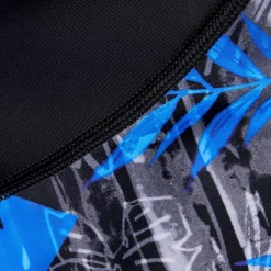 Boys' Digital Allover V Cut Jammer Blue/White