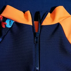 Boys Digital Long Sleeve Rash Top Blue