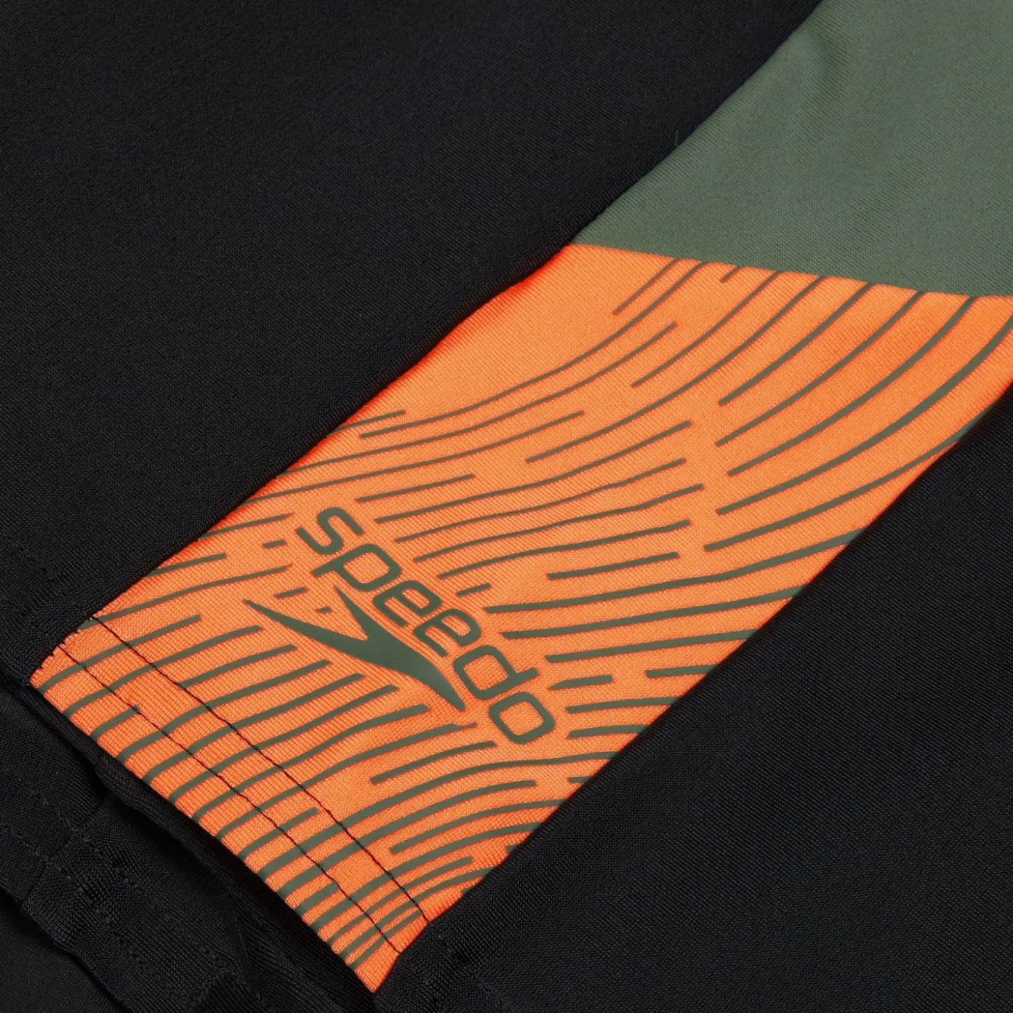 Boys' Dive Aquashort Black/Green