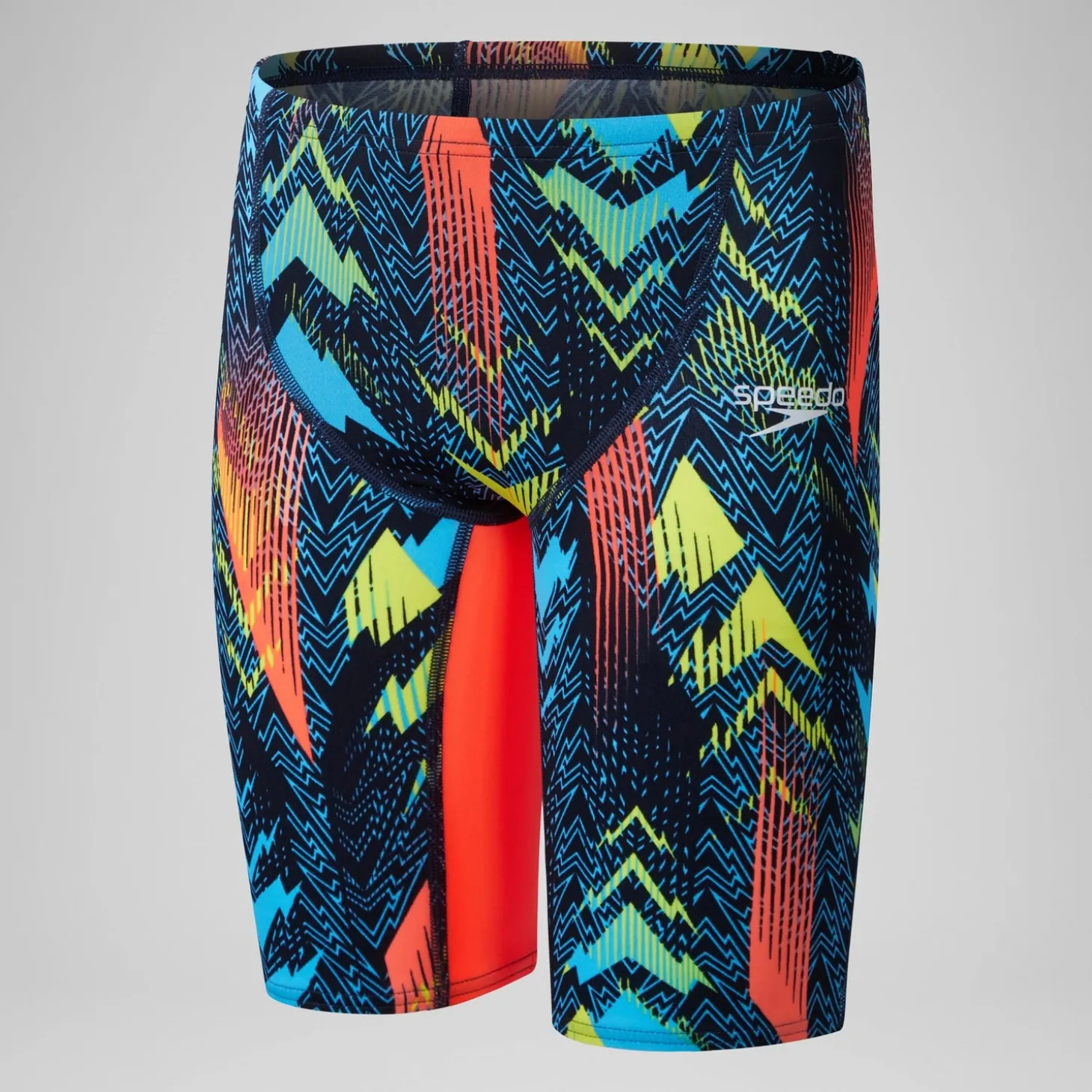 Boys' Fastskin Endurance+ Max High Waist Jammer Teal/Blue/Red