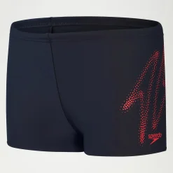 Boys' Hyper Boom Aquashorts Navy/Red