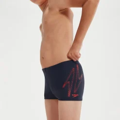Boys' Hyper Boom Aquashorts Navy/Red