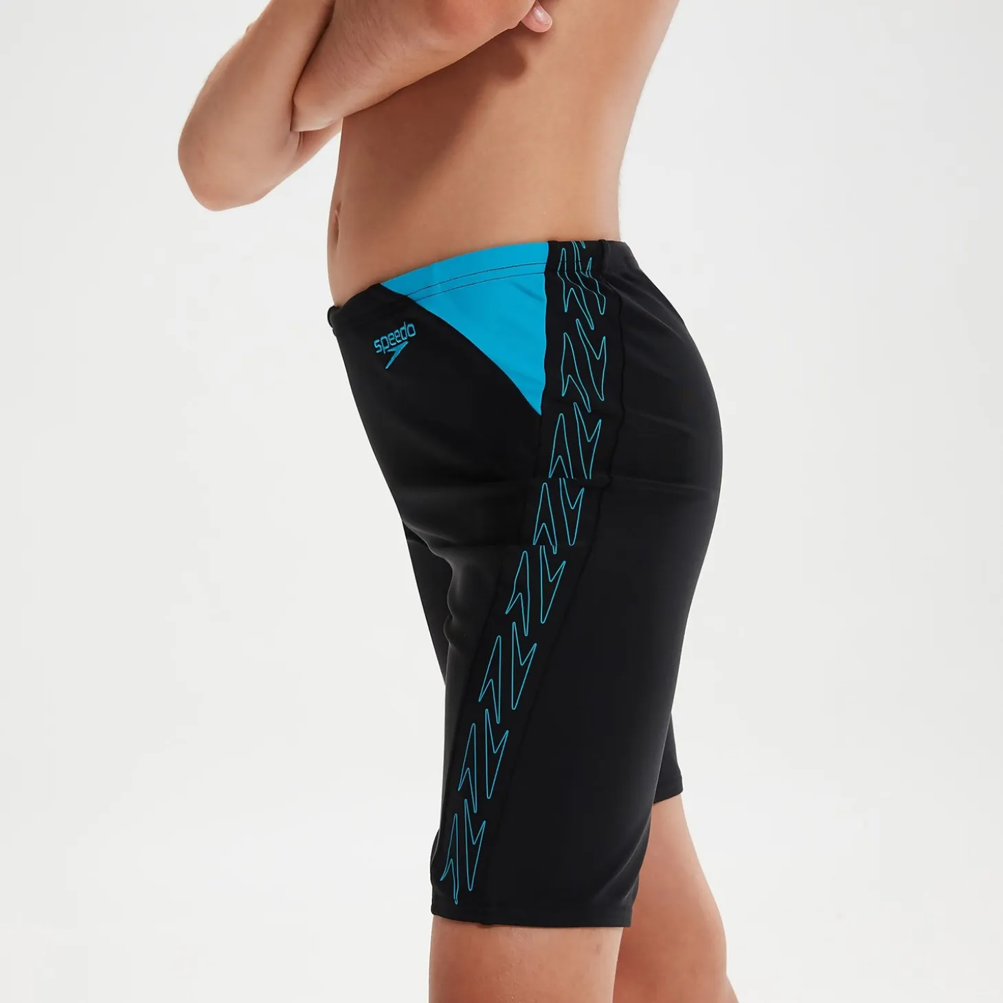 Boys' Hyper Boom Jammer Black/Blue