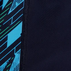 Boys HyperBoom Panel Aquashort Navy/Green