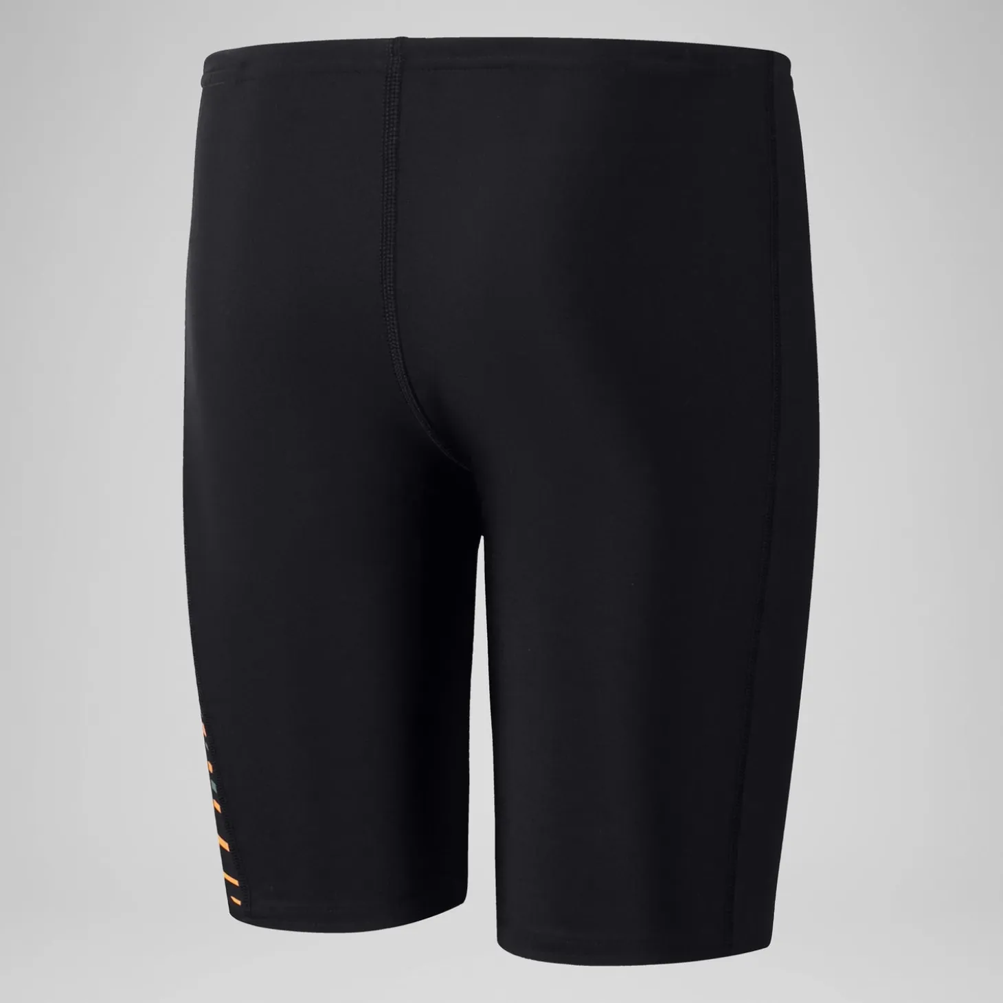 Boys' Plastisol Placement Jammer Black/Orange