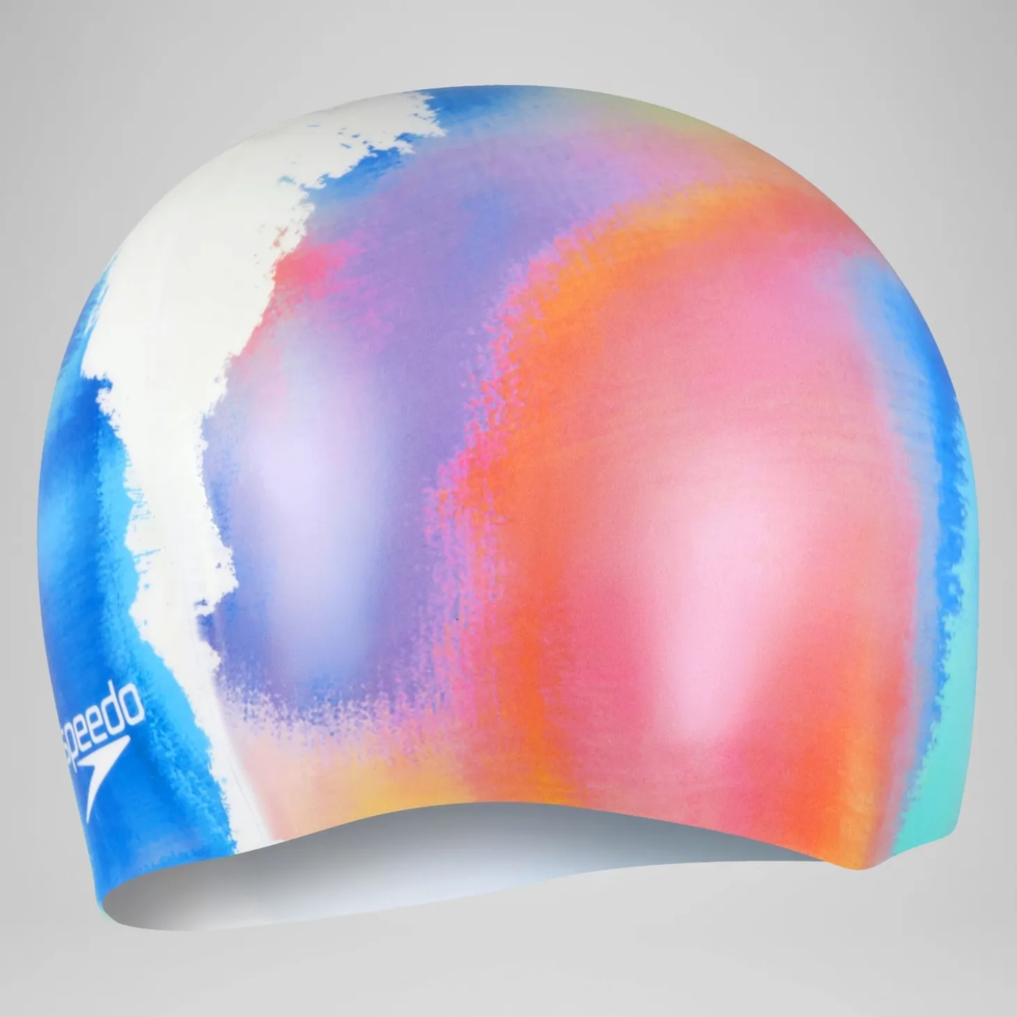 Digital Printed Cap White/Blue/Orange