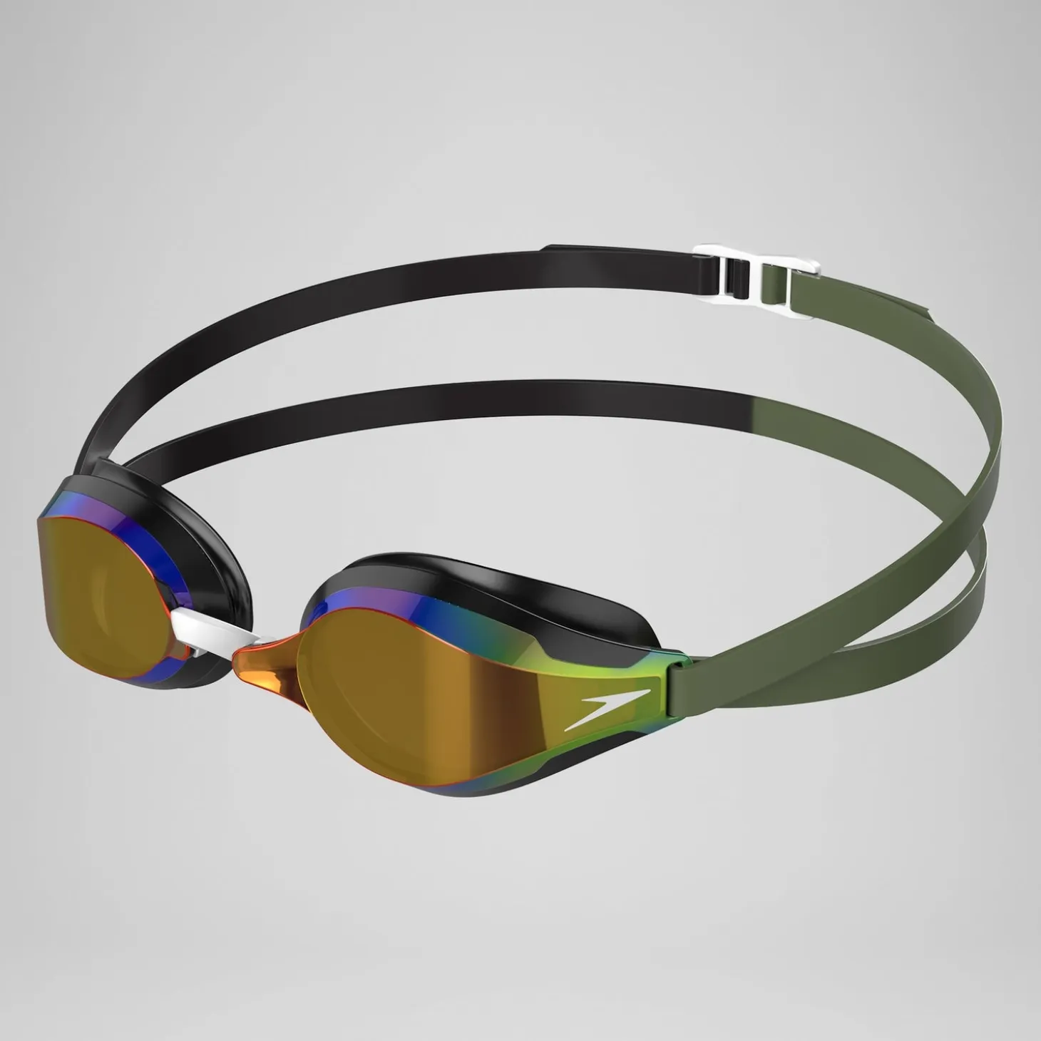 Fastskin Speedsocket 2 Mirror Goggles Black/Green