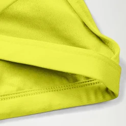 FLU3NTE Solid Convertible Bikini Top Green