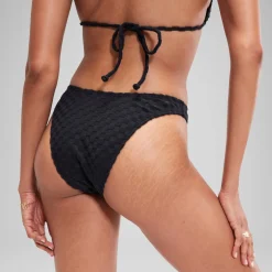 FLU3NTE Terry Scoope Bikini Bottom Grey