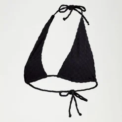 FLU3NTE Terry Triange Bikini Top Grey