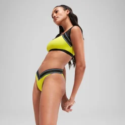 FLU3NTE V Scoop Bikini Bottom Green