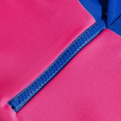 Girls Digital Long Sleeve Rash Top Pink/Blue