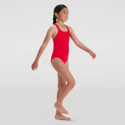 Girls' Endurance+ Medalist Swimsuit Red