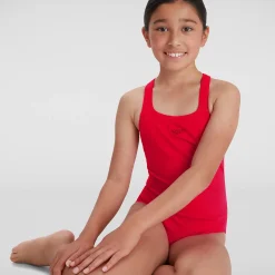 Girls' Endurance+ Medalist Swimsuit Red