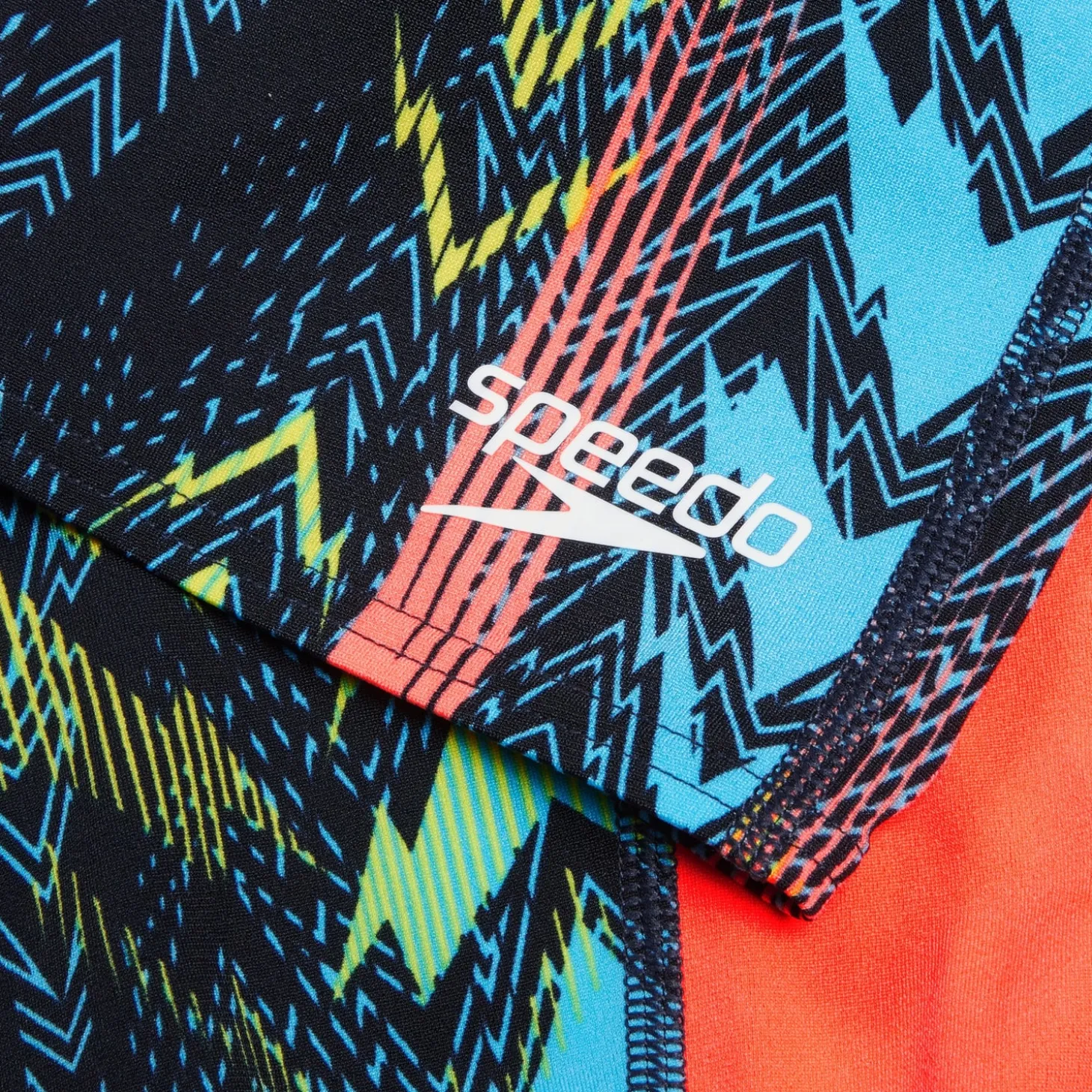 Girls' Fastskin Endurance+ Max Openback Kneeskin Teal/Blue/Red