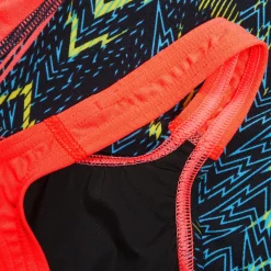 Girls' Fastskin Endurance+ Max Openback Kneeskin Teal/Blue/Red