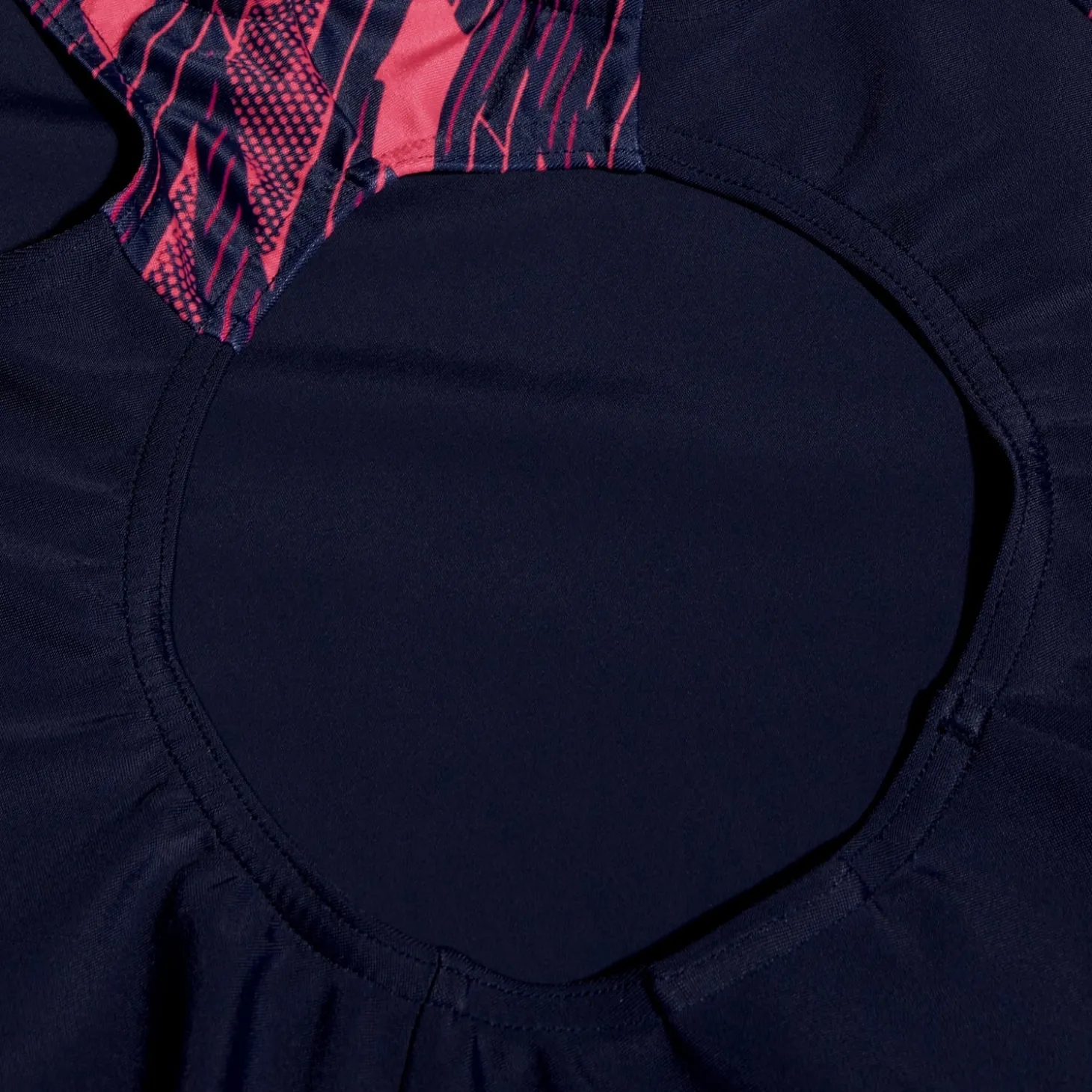 Girls HyperBoom Splice Muscleback Swimsuit Navy/Pink