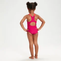 Girls Learn to Swim Medalist Swimsuit Pink/Coral