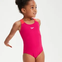 Girls Learn to Swim Medalist Swimsuit Pink/Coral