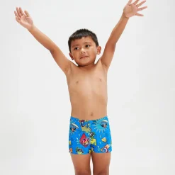 Infant Boys' Learn To Swim Aquashorts Blue/Yellow