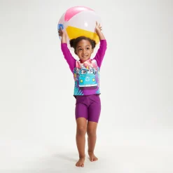 Infant Girls' Long Sleeve Rash Top Purple