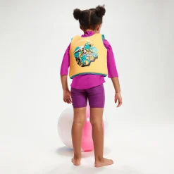 Infant Learn to Swim Aanadi Bengali Tiger Cub Float Vest Orange