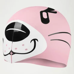 Infant Learn to Swim Aria Sea Otter Cap Pink