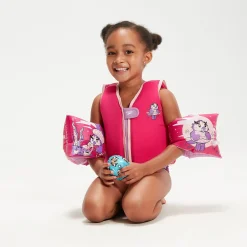 Infant Learn to Swim Aria Sea Otter Float Vest Pink