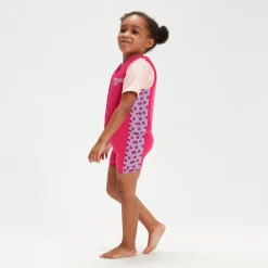 Infant Learn to Swim Aria Sea Otter Float Suit Pink