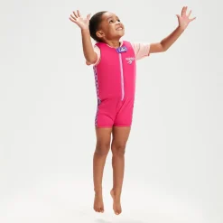 Infant Learn to Swim Aria Sea Otter Float Suit Pink