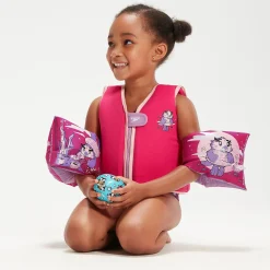Infant Learn to Swim Aria Sea Otter Armbands Pink
