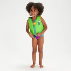 Infant Learn to Swim Chima African Penguin Float Vest Green