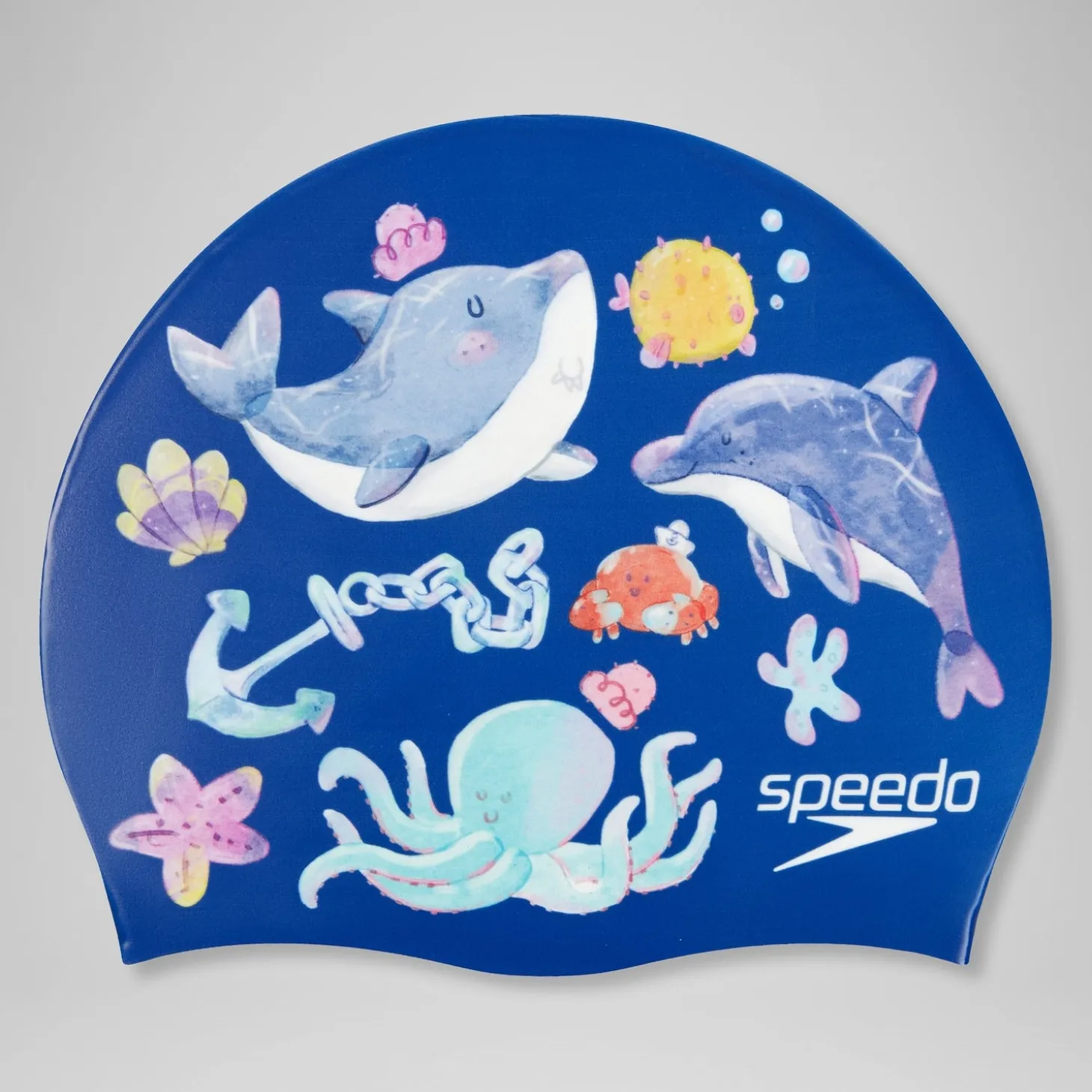 Junior Digital printed Cap Blue