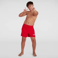 Junior Essential 13" Swimshort Red