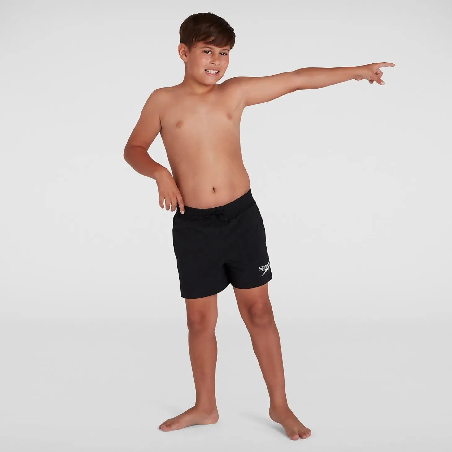 Junior Essential 13" Swimshort Black