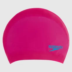 Junior Long Hair Cap Pink/Blue