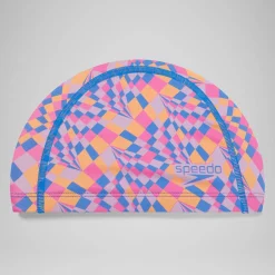 Junior Printed Pace Cap           Pink/Orange