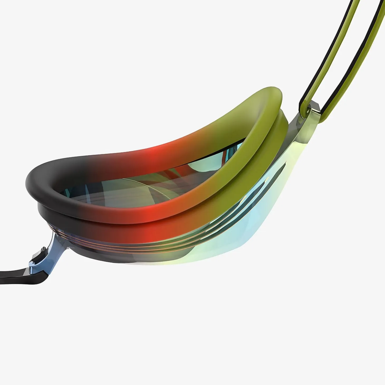 Junior Vengeance Mirror Goggles Black/Green