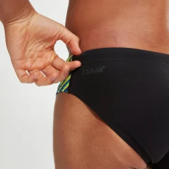 Men's Allover 7cm Allover Digital Brief Black/Blue