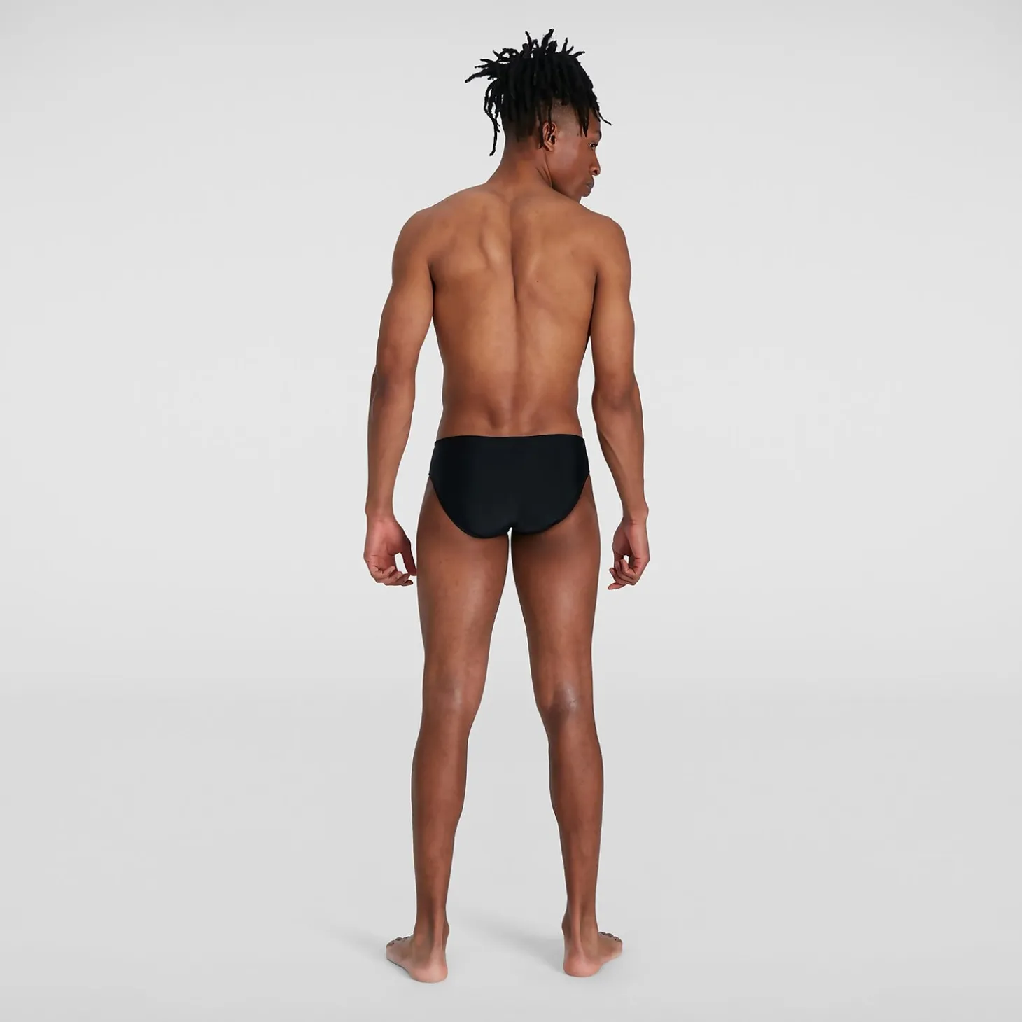 Men's Allover 7cm Brief Black/Grey