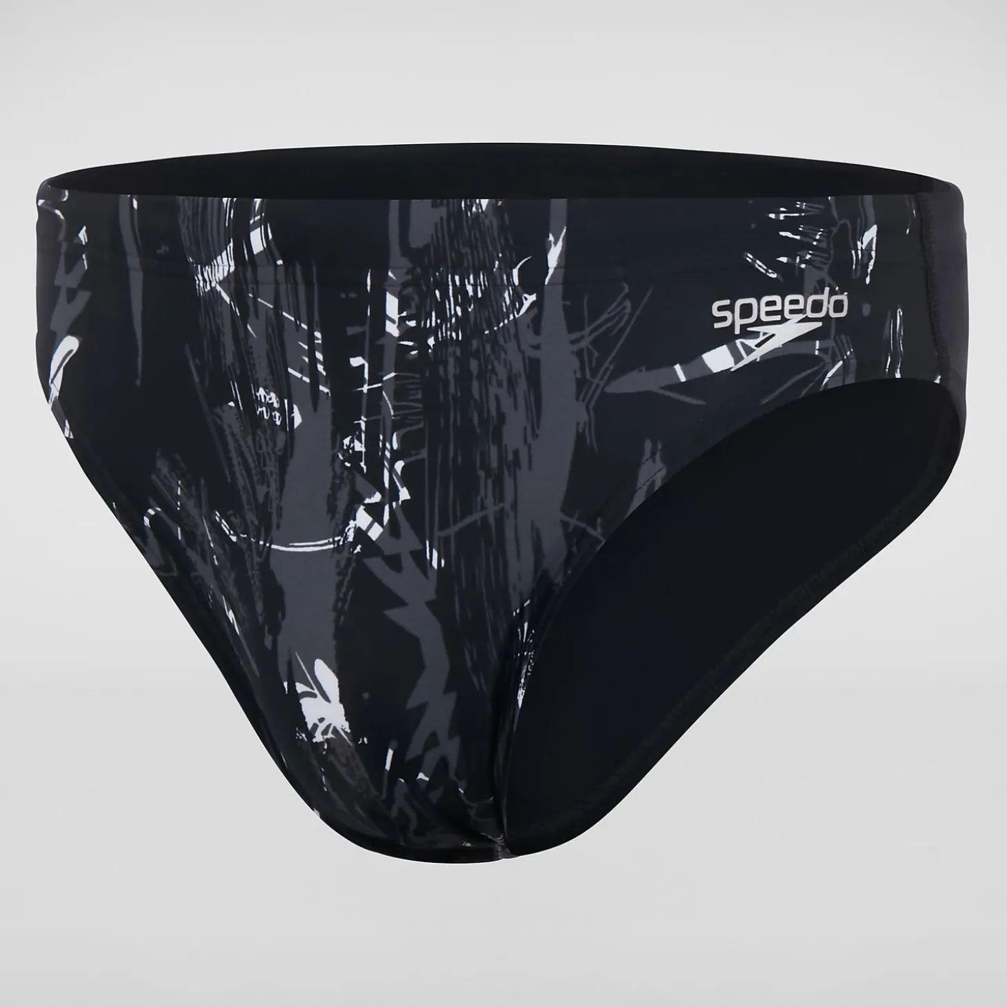Men's Allover 7cm Brief Black/Grey