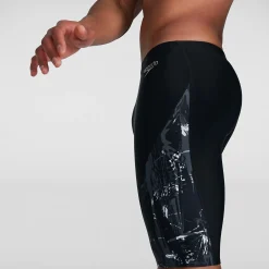 Men's Allover V-Cut Jammer Black/Grey