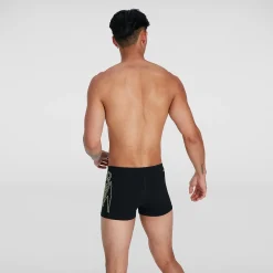 Men's Boom Logo Placement Aquashort Black/Green