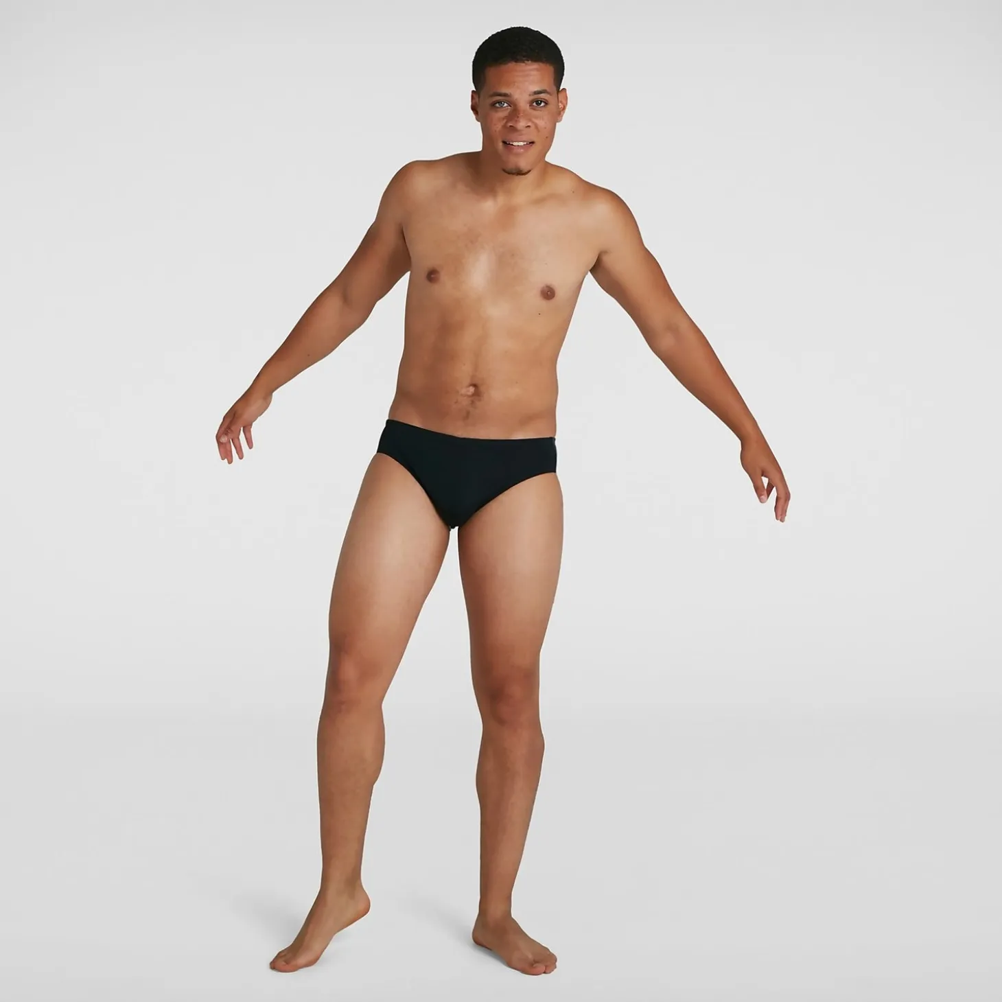 Men's Boom Logo Splice 7cm Trunks Black