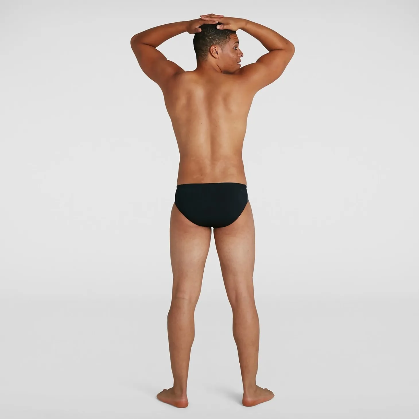 Men's Boom Logo Splice 7cm Trunks Black