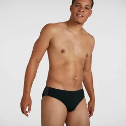Men's Boom Logo Splice 7cm Trunks Black
