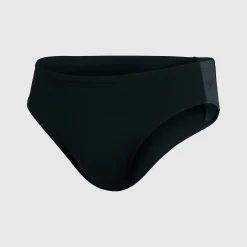 Men's Boom Logo Splice 7cm Trunks Black