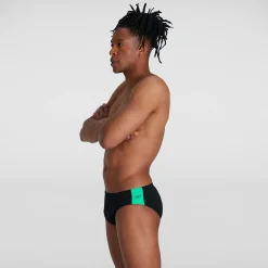 Men's Boom Logo Splice 7cm Brief Black/Green